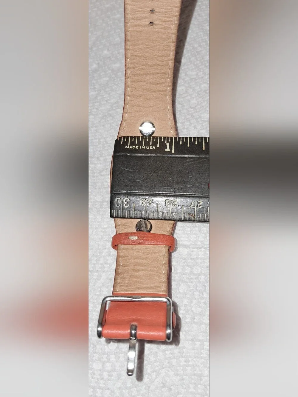 FOSSIL ORANGE FACE & BAND WATCH